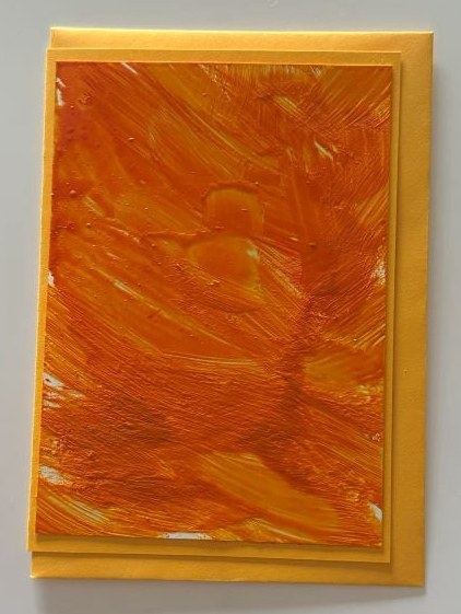 Carte encaustique N° 6